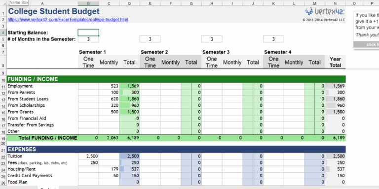 10 Personal Finance Excel Spreadsheet Templates For Managing Money