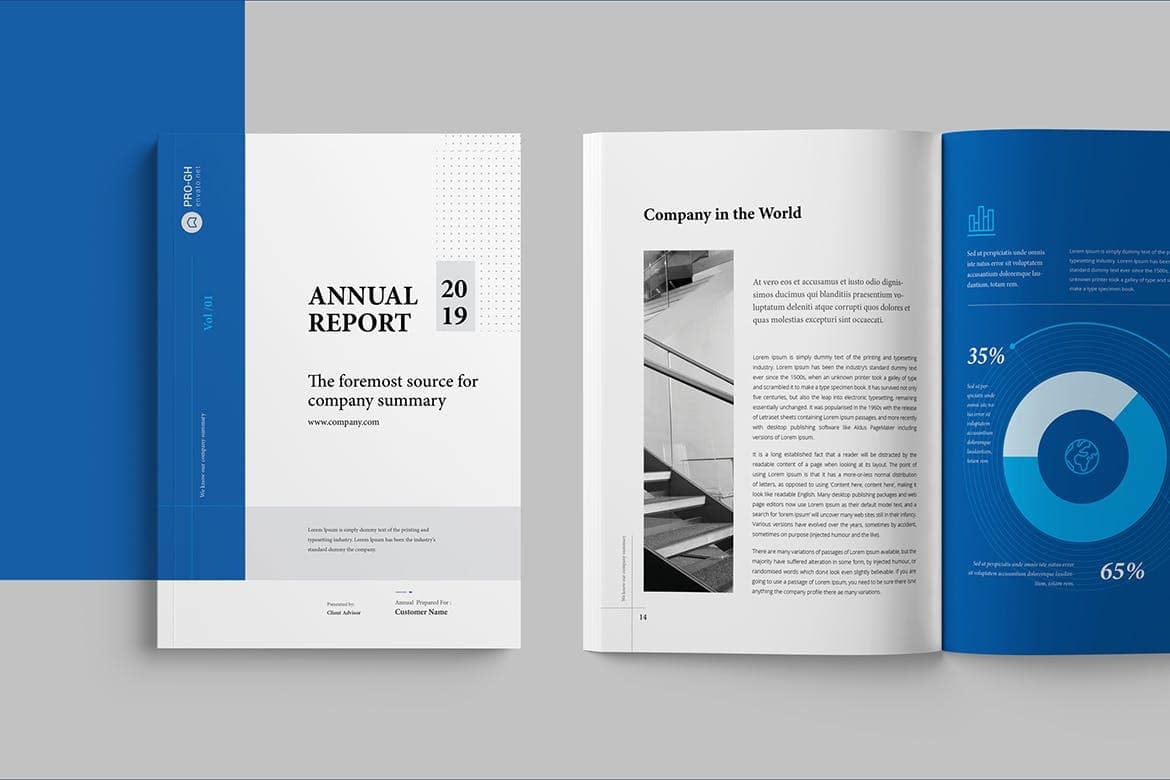 100 Annual Report Templates Word InDesign 2025 Design Shack