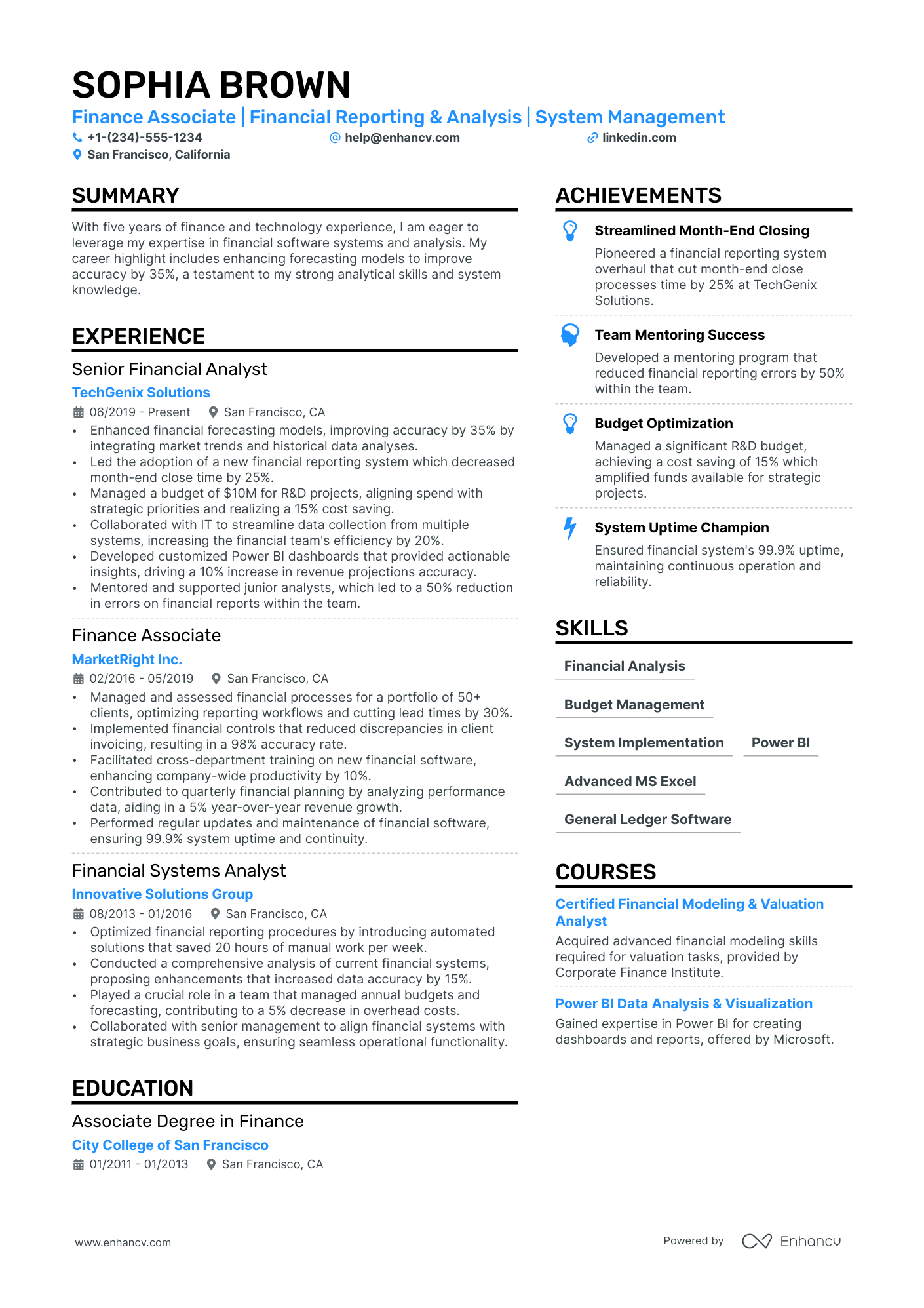 12 Finance Resume Examples Guide For 2025