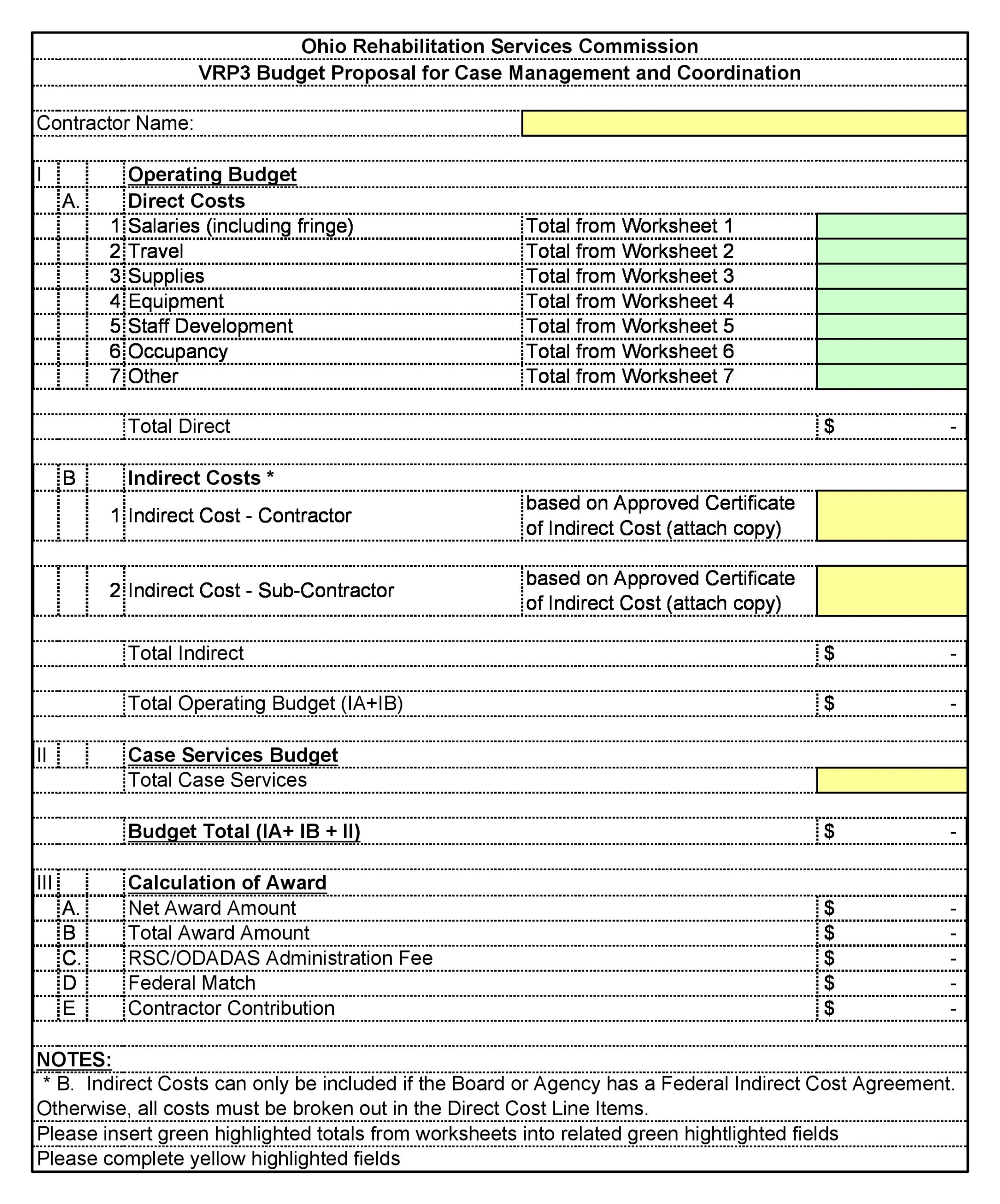 50 Free Budget Proposal Templates Word Excel TemplateLab