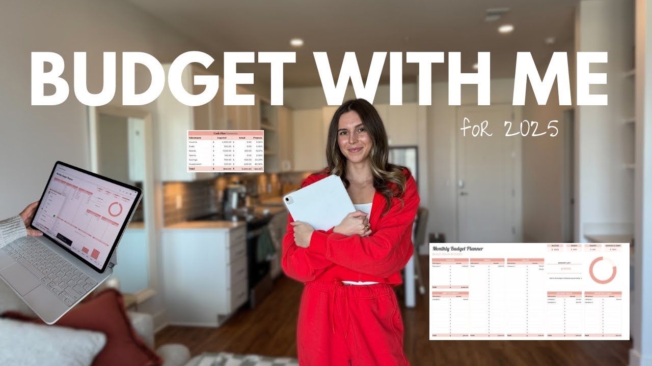 Building My Monthly Budget To Hit Big Financial Goals In 2025 YouTube