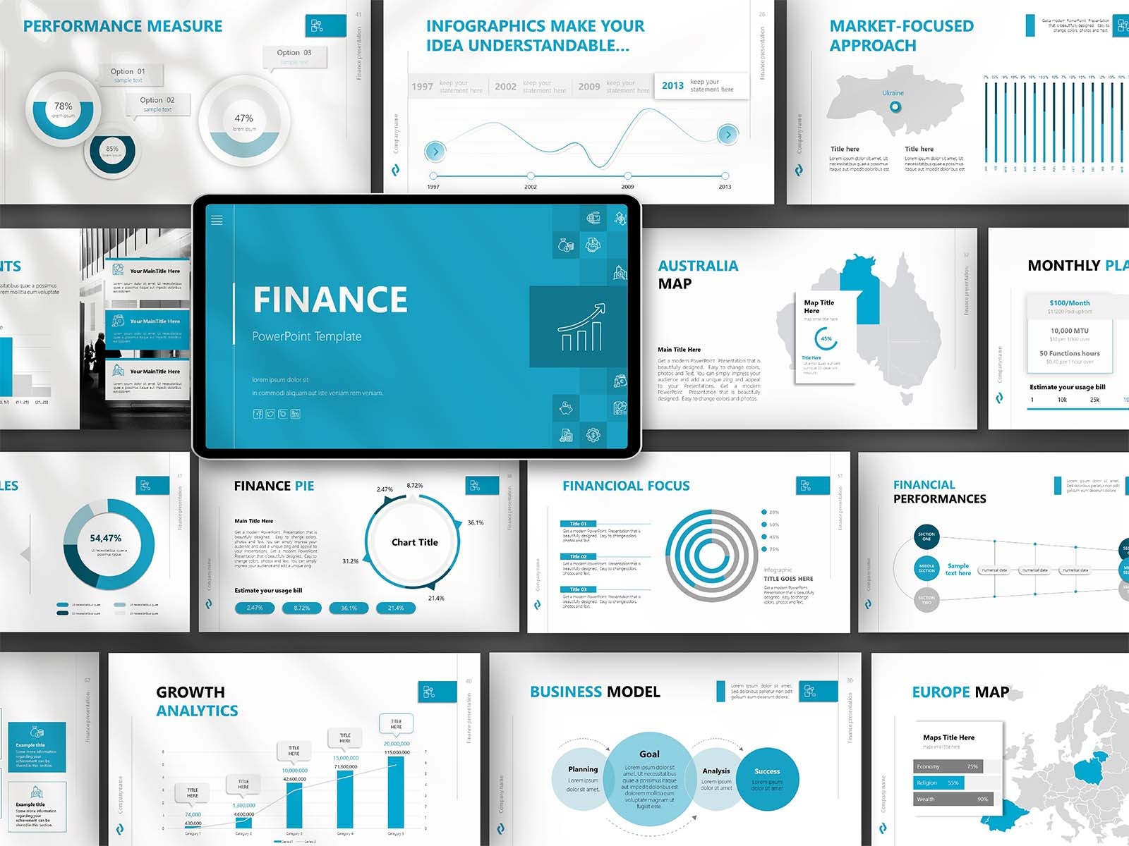 Finance PowerPoint Template By Temis On Dribbble