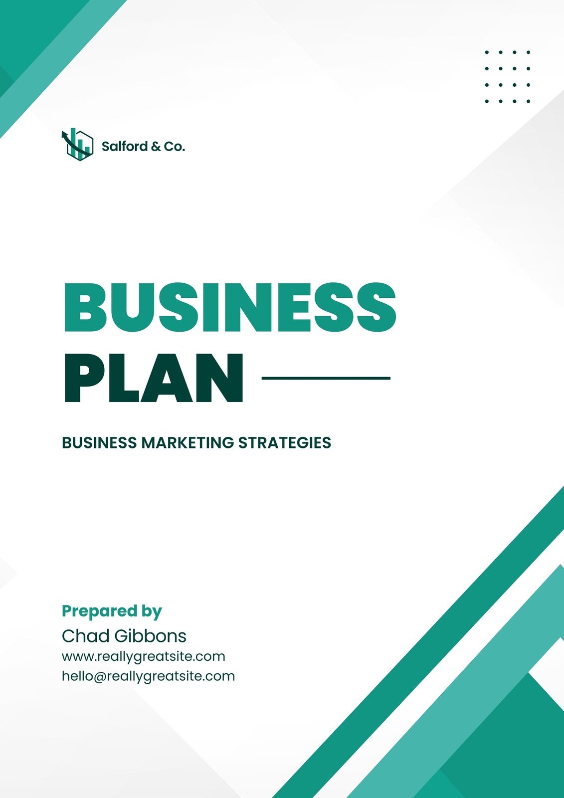 free printable marketing plan for small business
