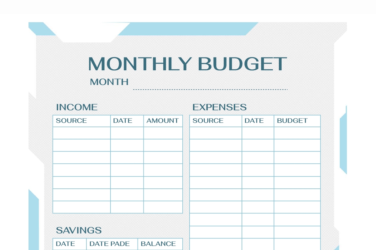 google sheets weekly budget template