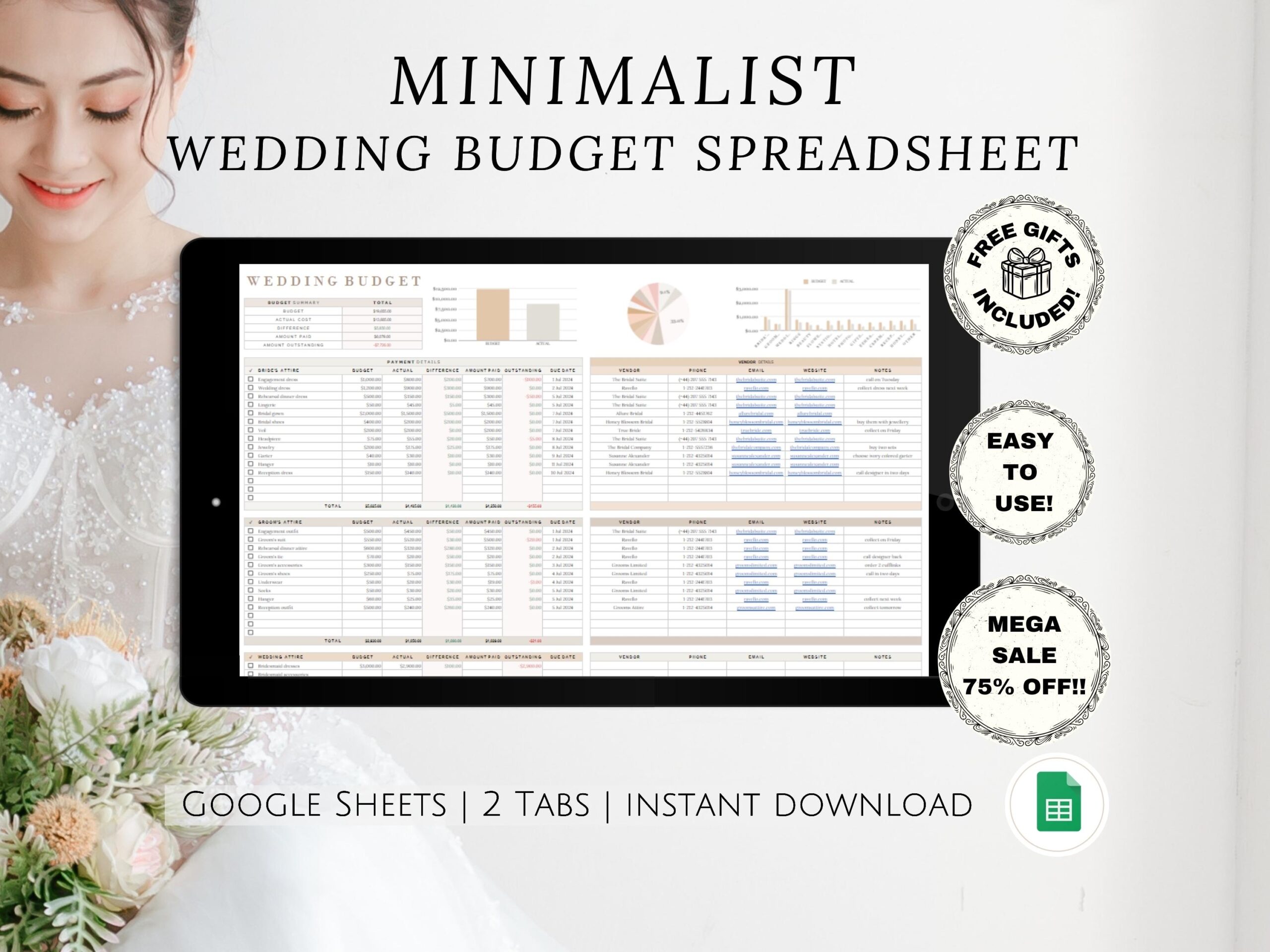 Wedding Budget Template