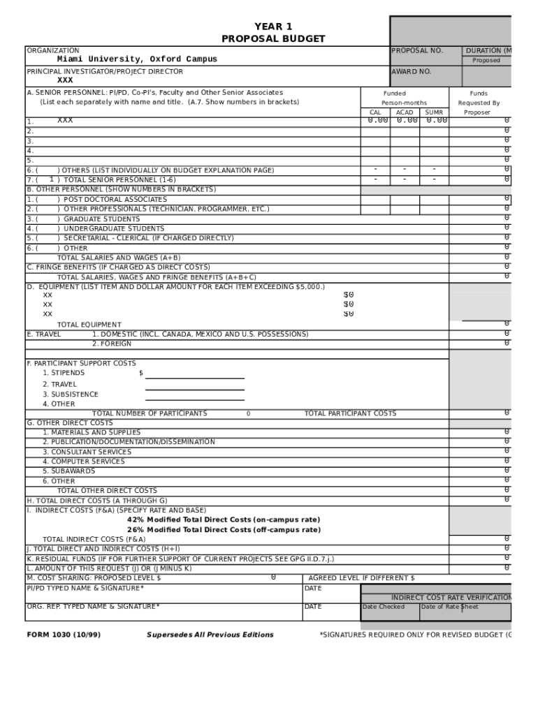 NSF Excel Budget Template Budget Templates Fill Out Sign Online DocHub