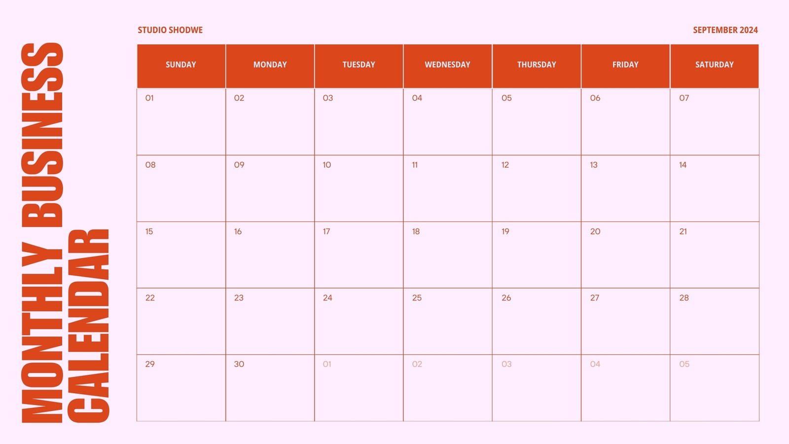 Page 15 Free Printable Customizable Monthly Calendar Templates Canva