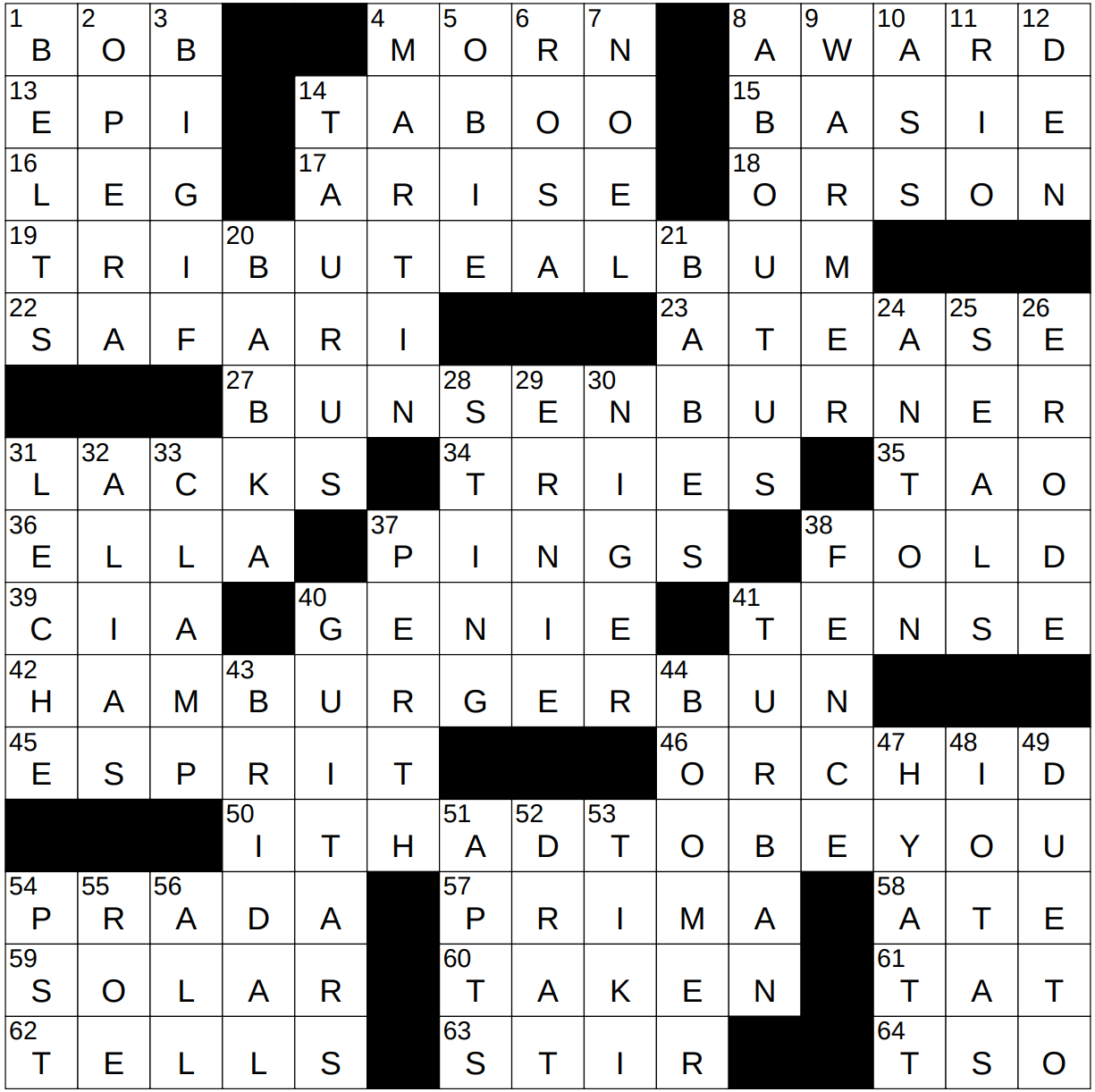 0102 23 NY Times Crossword 2 Jan 23 Monday NYXCrossword