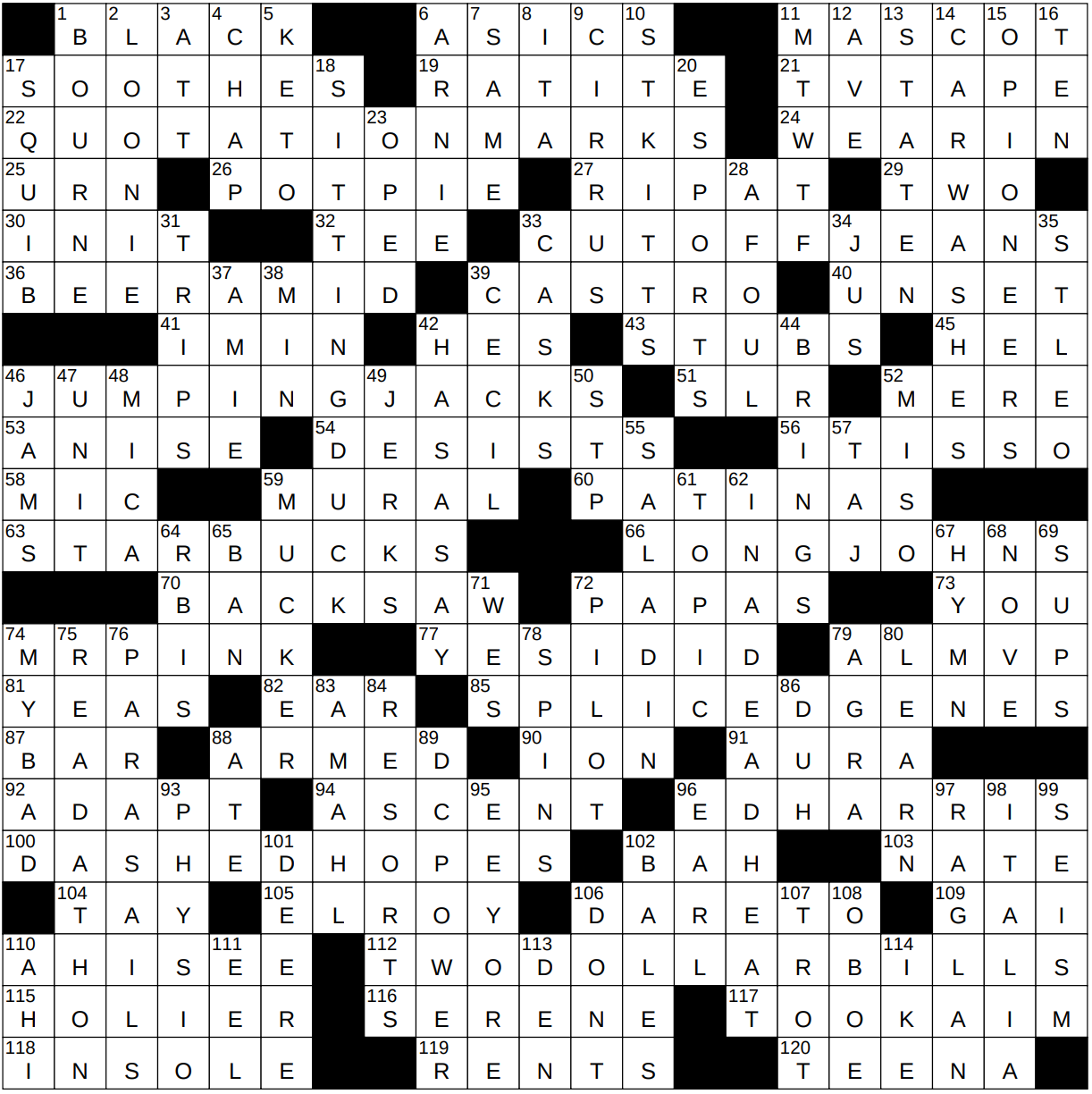 decree crossword clue