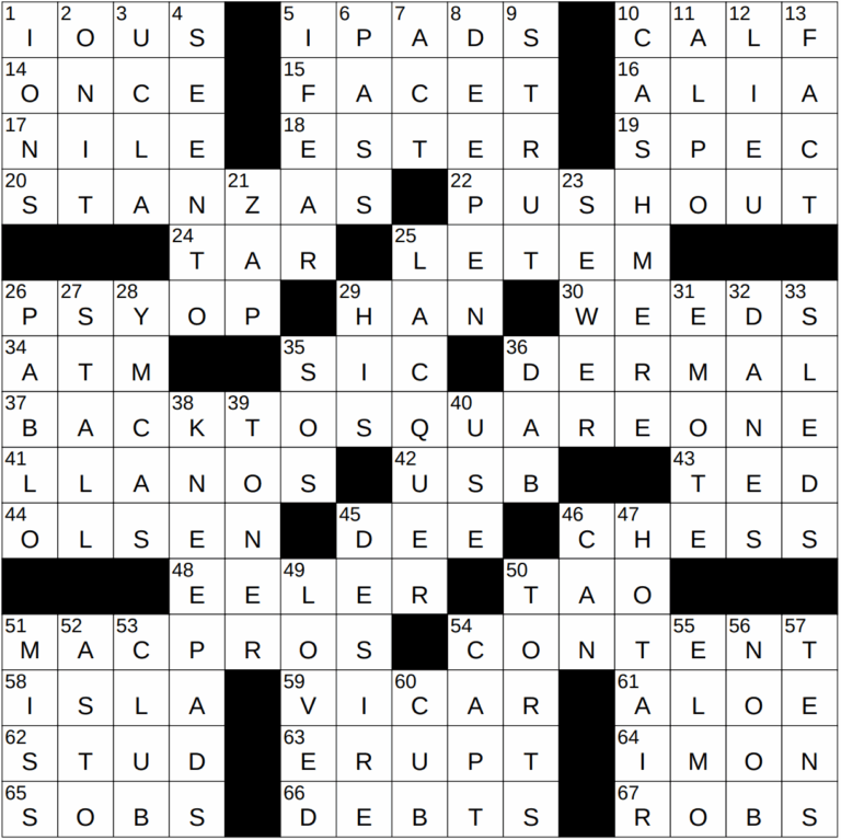 0615 23 NY Times Crossword 15 Jun 23 Thursday NYXCrossword