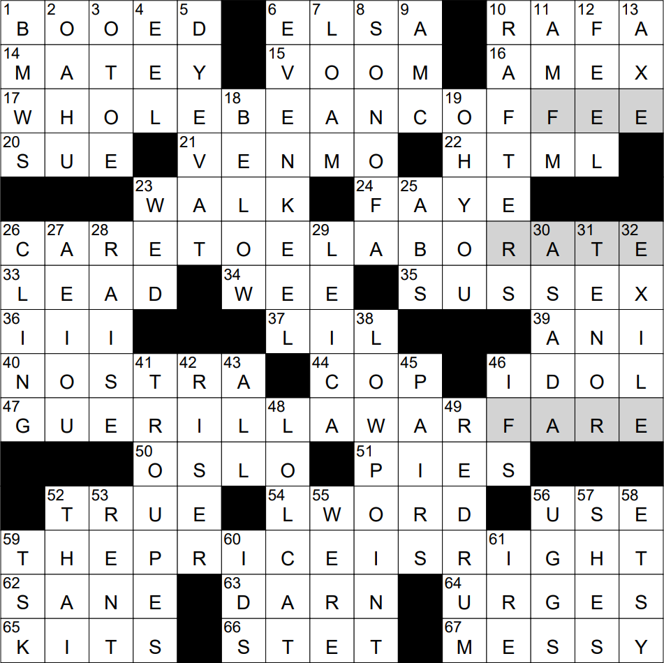 0801 22 NY Times Crossword 1 Aug 22 Monday NYXCrossword 0801 22 NY Times Crossword 1 Aug 22 Monday NYXCrossword