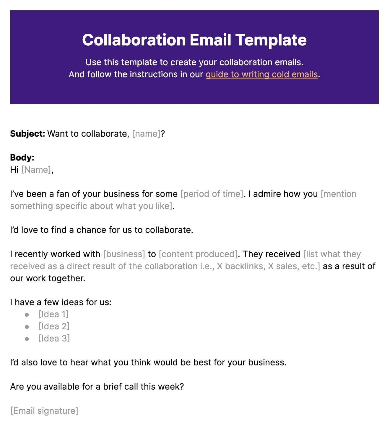 11 Cold Email Templates Sure To Attract Hot Leads