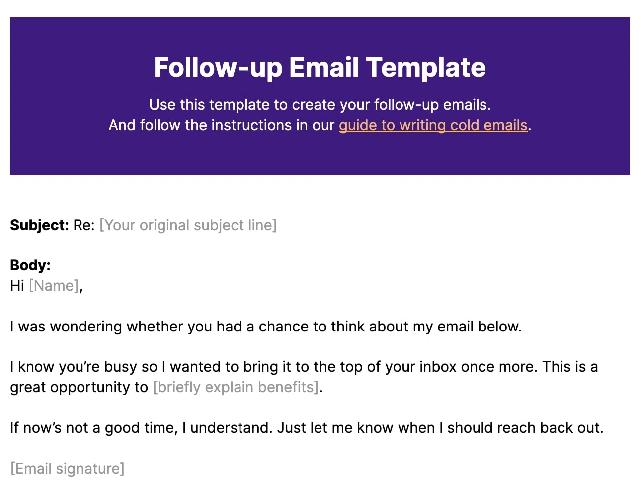 11 Cold Email Templates Sure To Attract Hot Leads