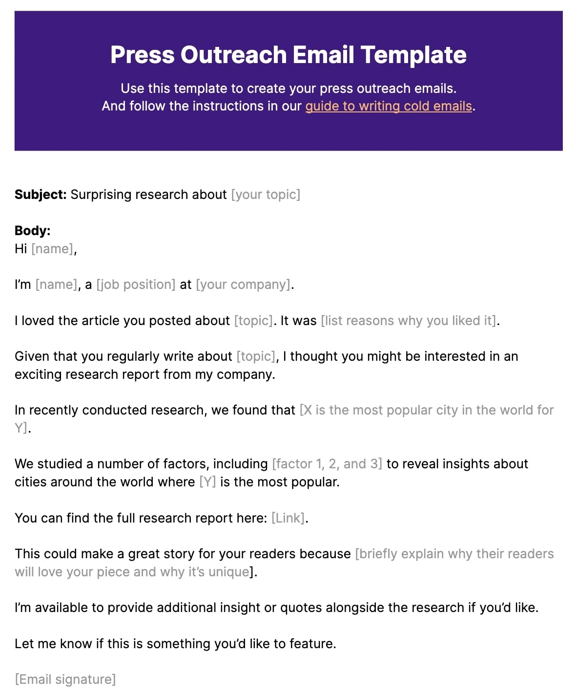 11 Cold Email Templates Sure To Attract Hot Leads