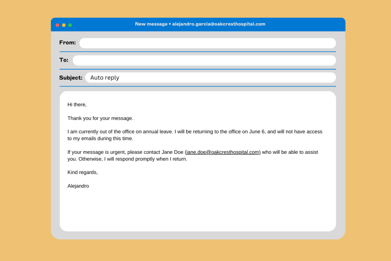 17 Out Of Office Email Templates Examples