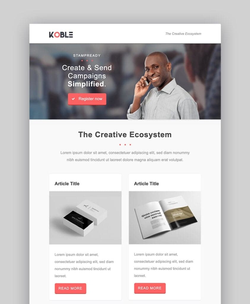 20 Best Digital Marketing Email Newsletter Templates For 2024 Campaigns
