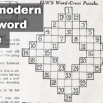 21st December 1913 First Modern Crossword Puzzle Printed In The New York World Newspaper YouTube