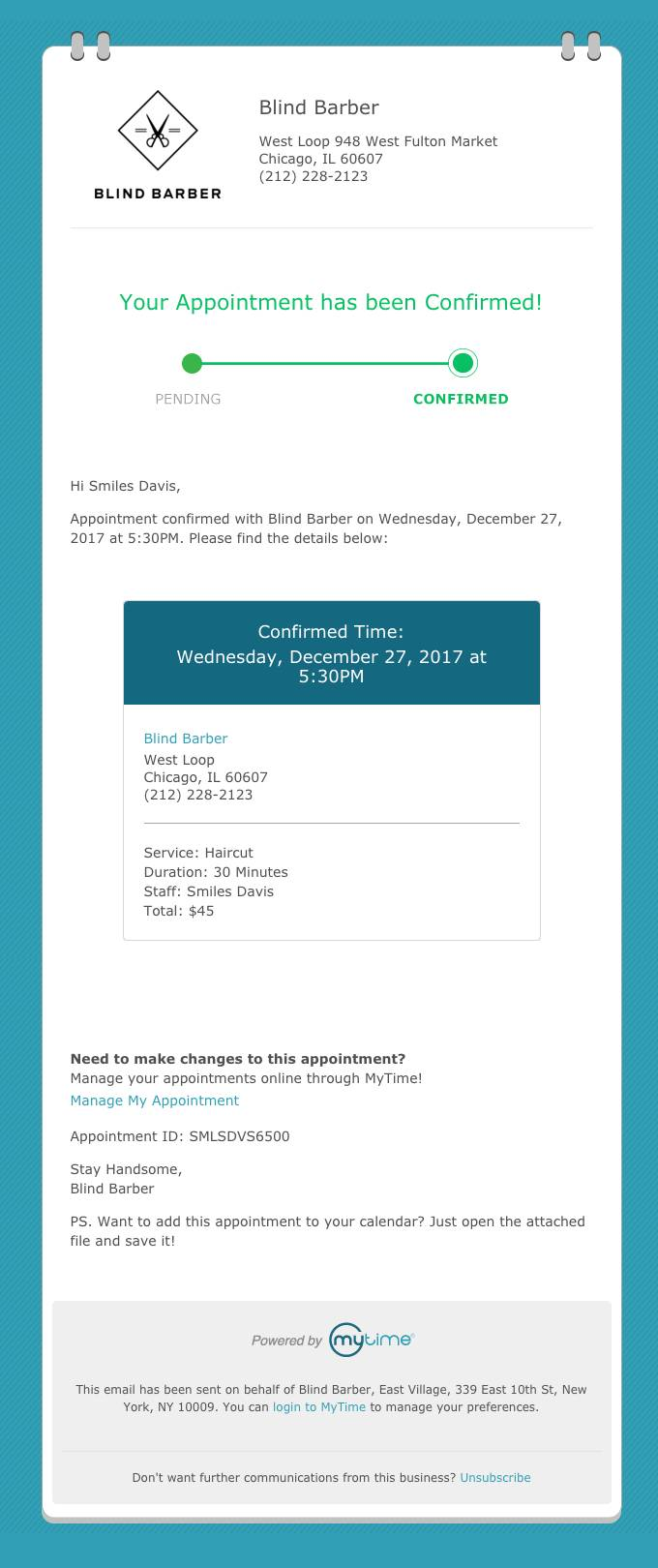 23 Confirmation Email Templates Examples Samples 23 Confirmation Email Templates Examples Samples