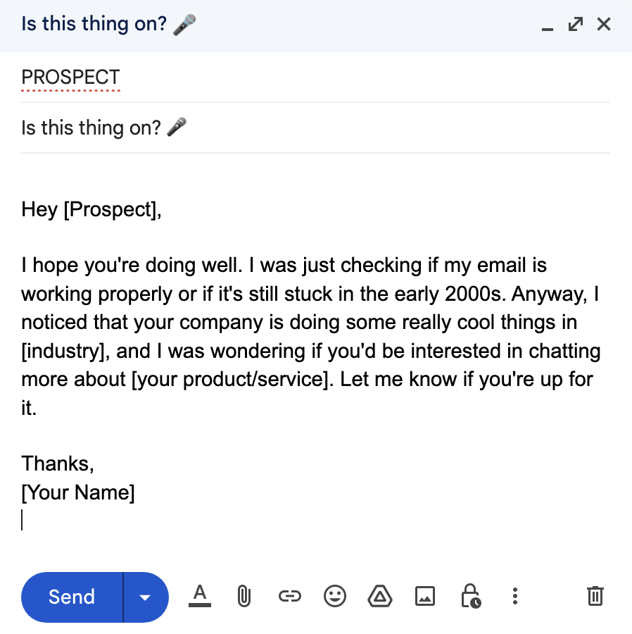 cold email template b2b cold email template b2b