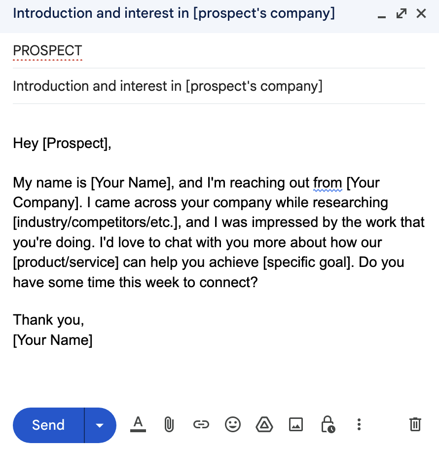 25 Sales Prospecting Email Templates For Better Results Customers ai