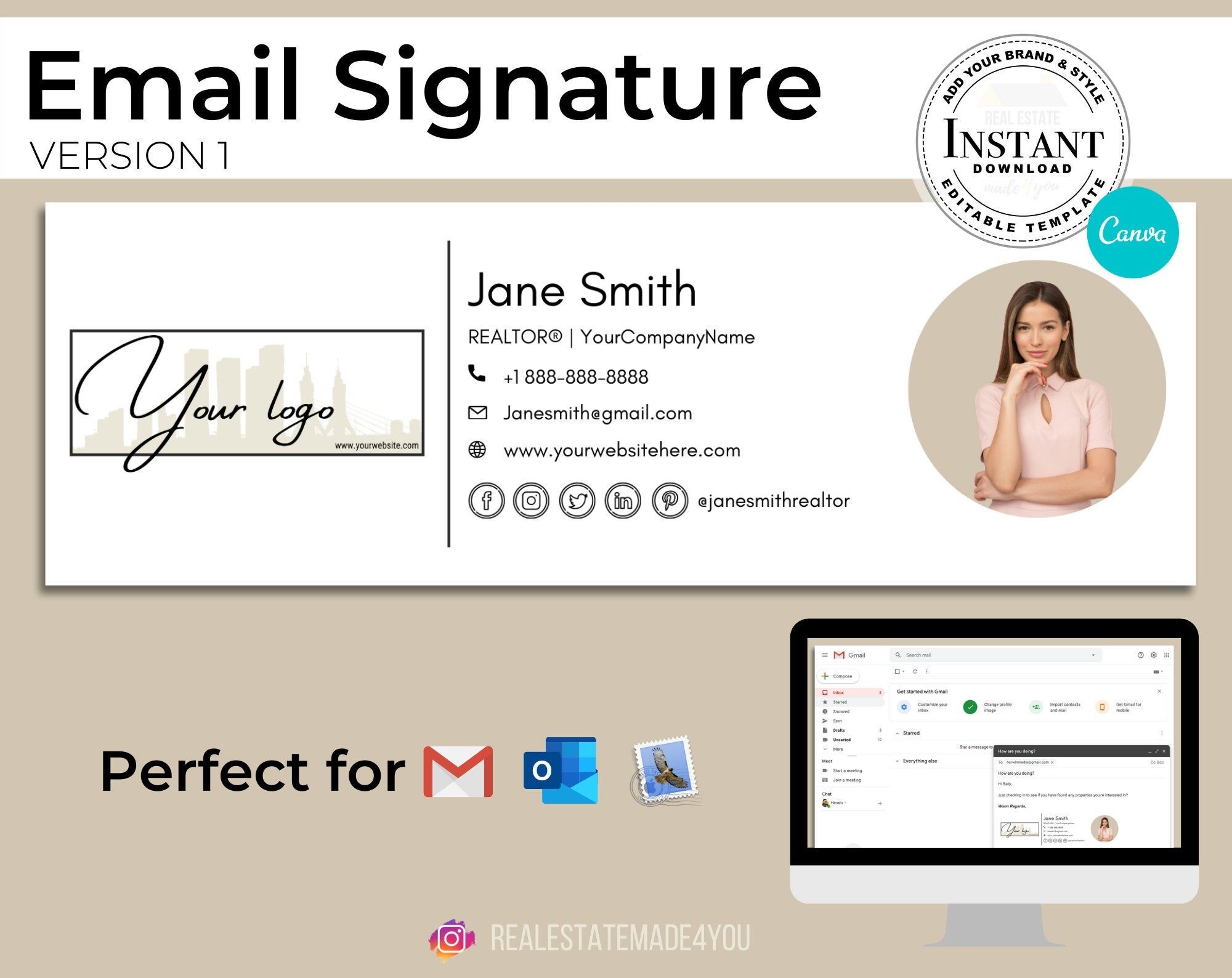 25 Stunning Email Signature Examples For Any Profession 25 Stunning Email Signature Examples For Any Profession