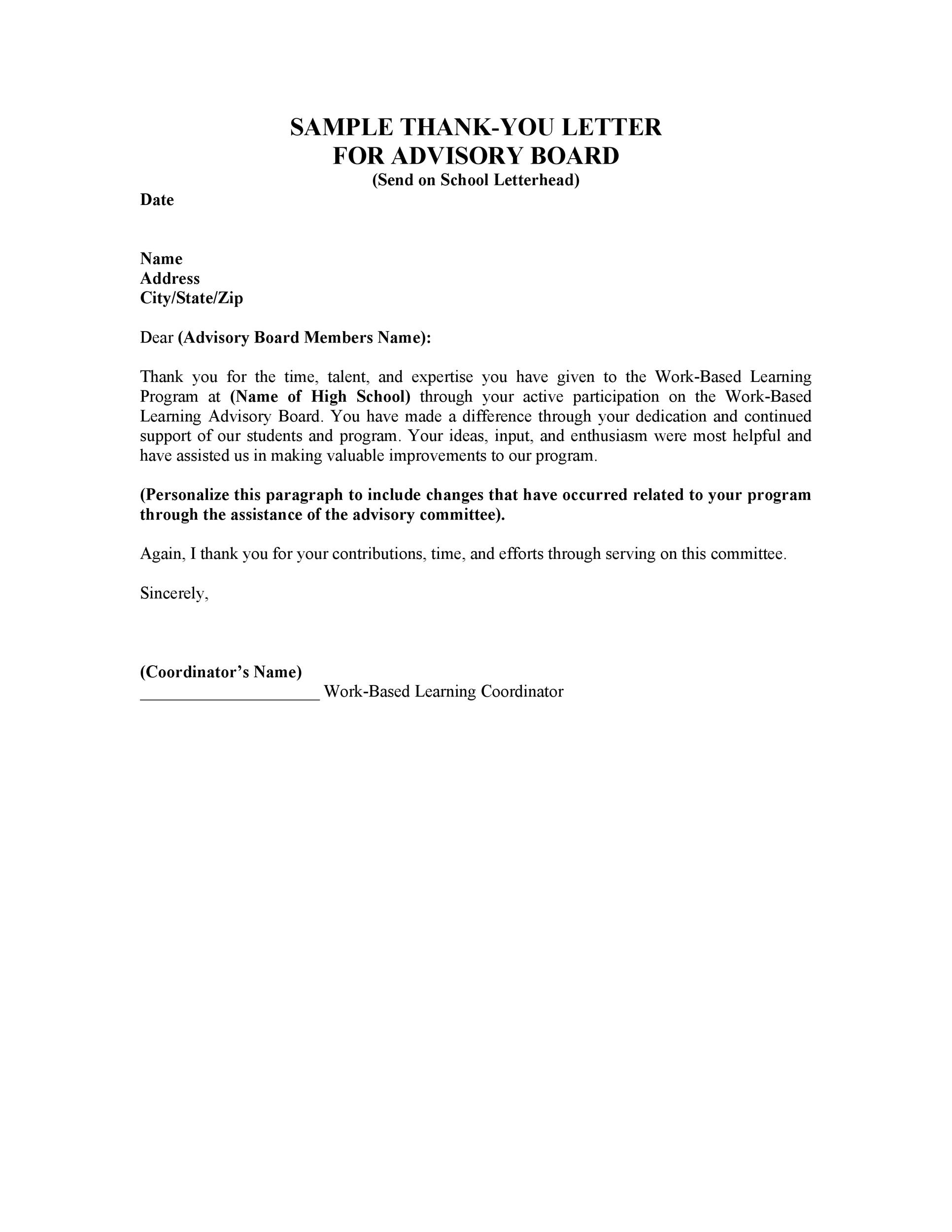 30 Thank You Letter Templates Scholarship Donation Boss 30 Thank You Letter Templates Scholarship Donation Boss