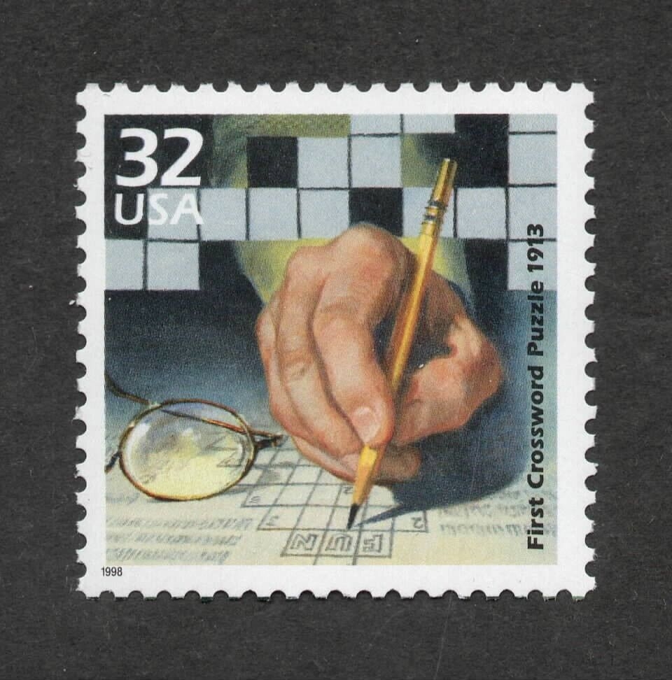 3183l MNH FIRST CROSSWORD PUZZLE 1913 Celebrate The Century EBay