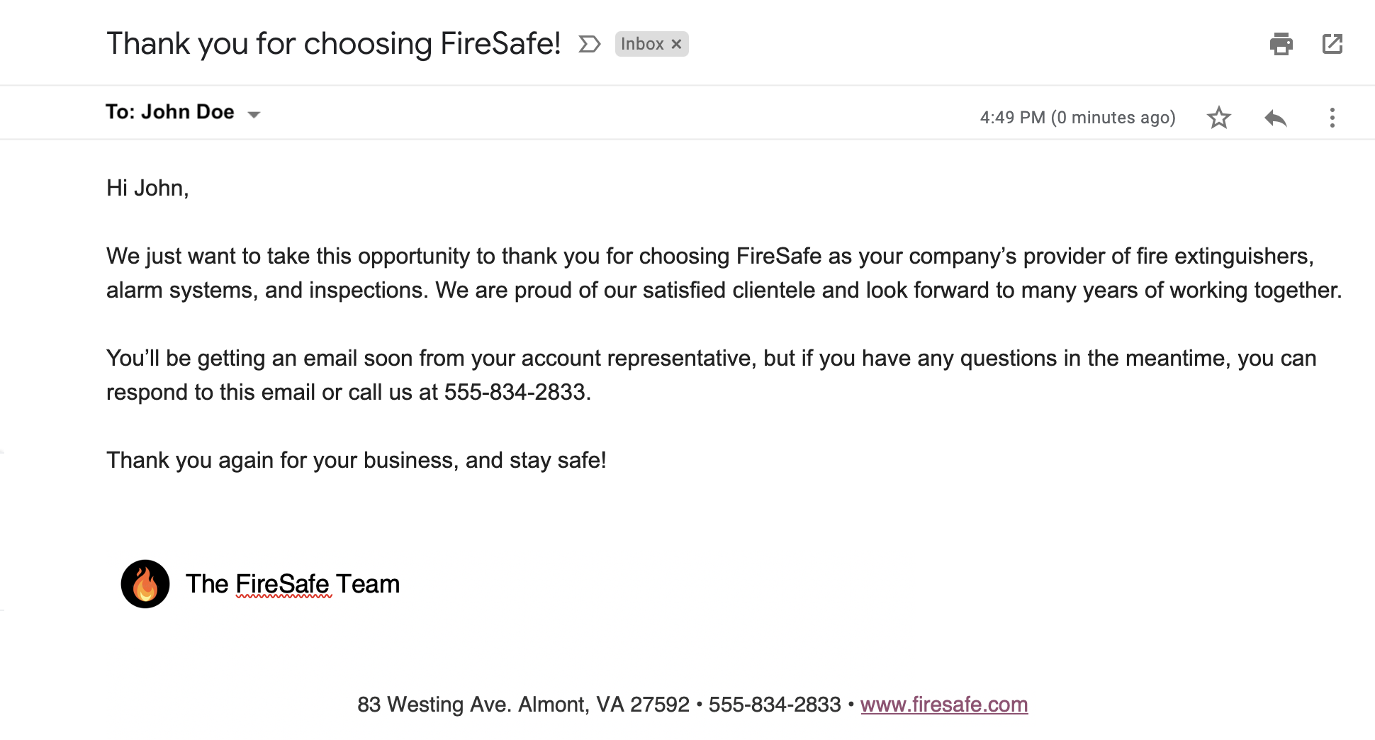 34 Free Business Email Templates Examples LocaliQ