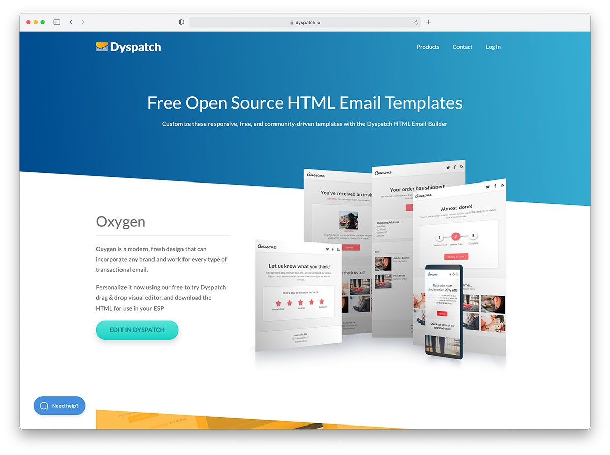 free html email templates
