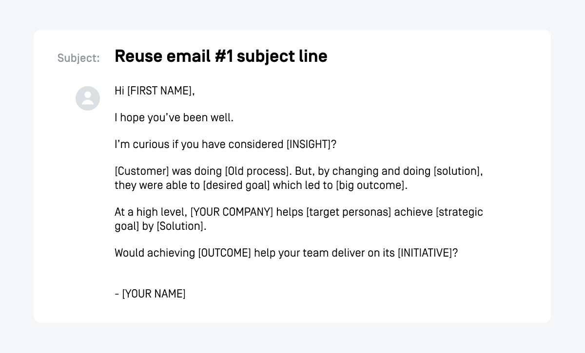 6 Cold Email Follow Ups That Speed Up Deals Gong
