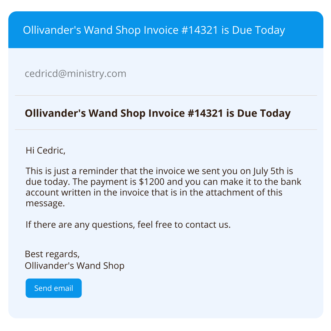 7 Payment Reminder Email Templates For Overdue Payments