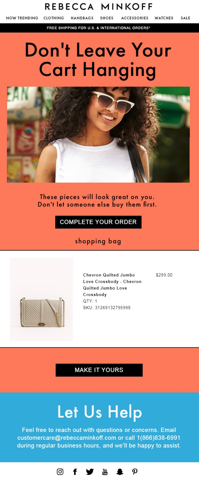8 Must Have Abandoned Cart Email Templates For Fashion ECommerce 8 Must Have Abandoned Cart Email Templates For Fashion ECommerce