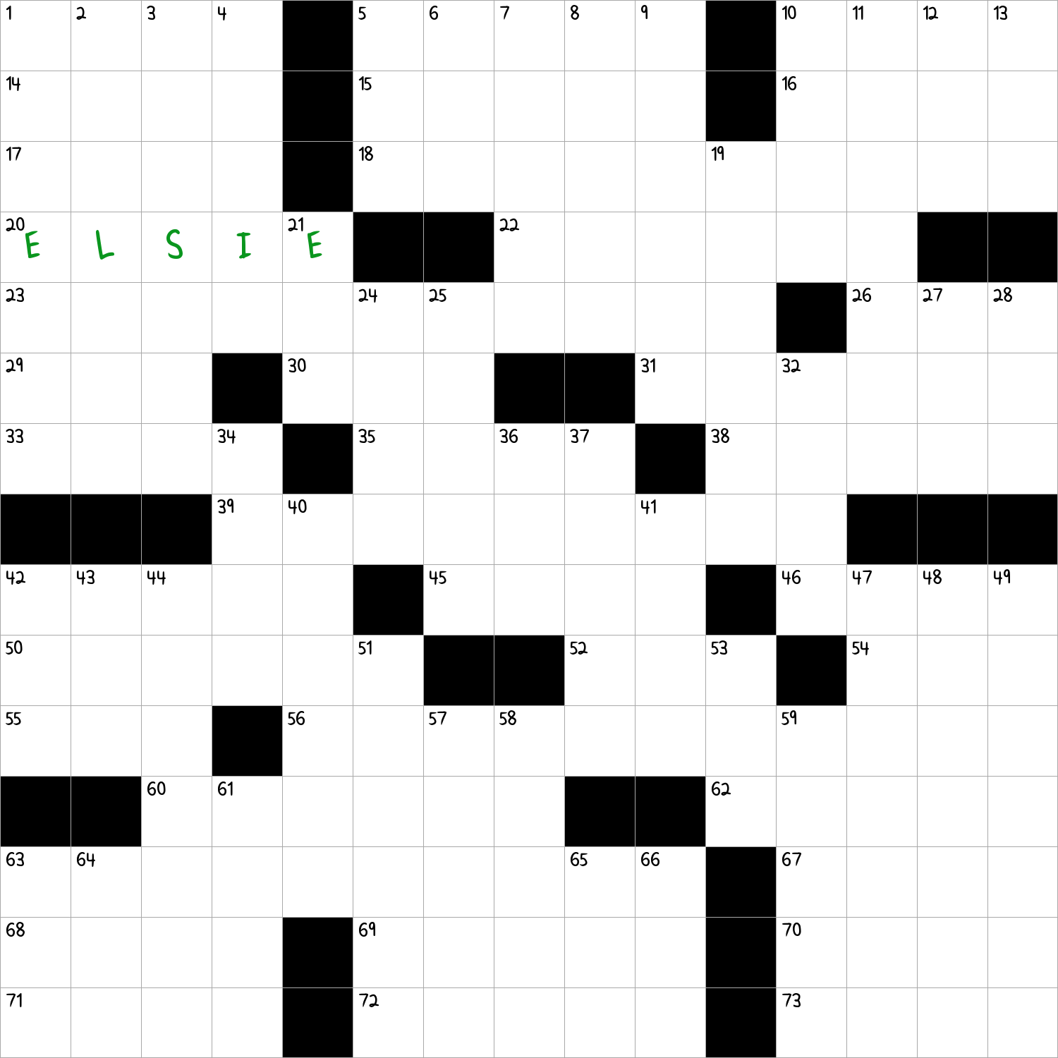 eighth grade crossword clue