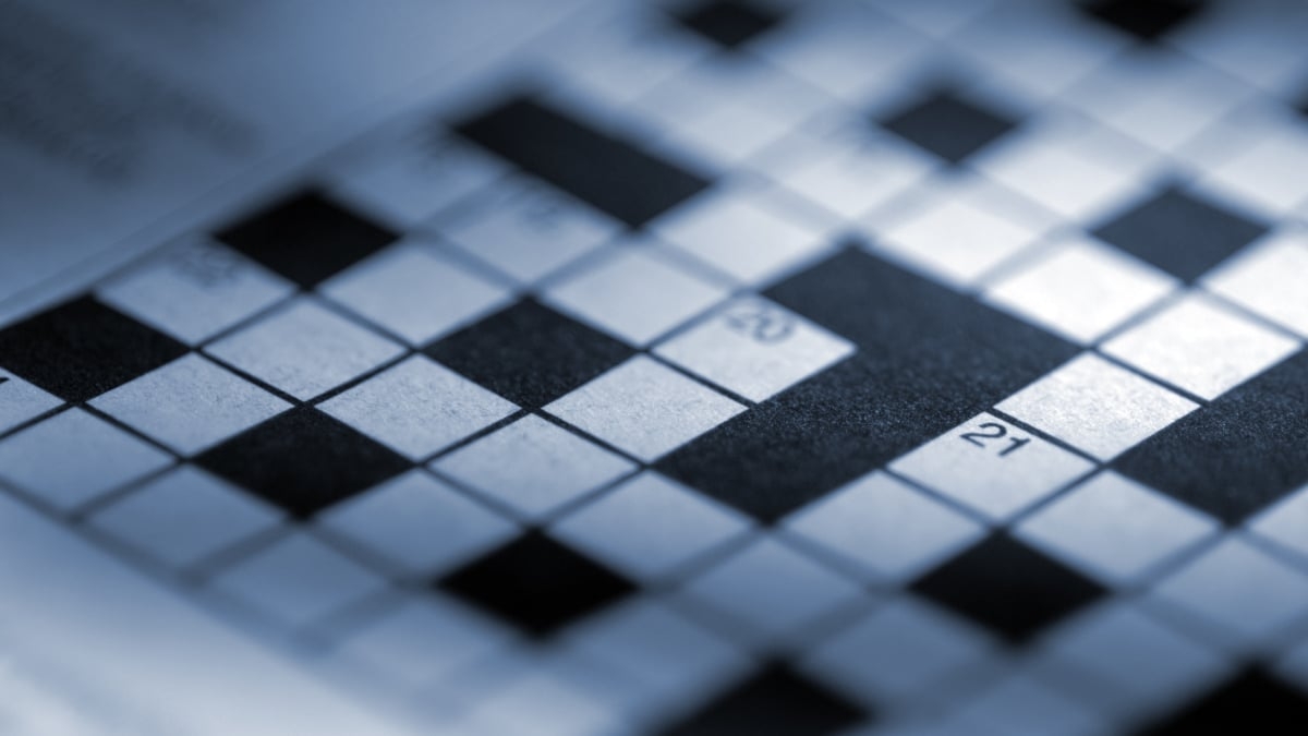 checked out crossword clue