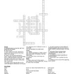 Basketball Terms Crossword WordMint