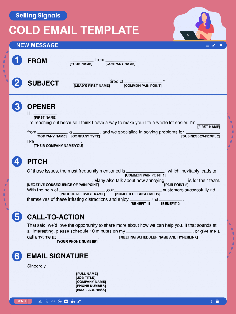 cold sales email template