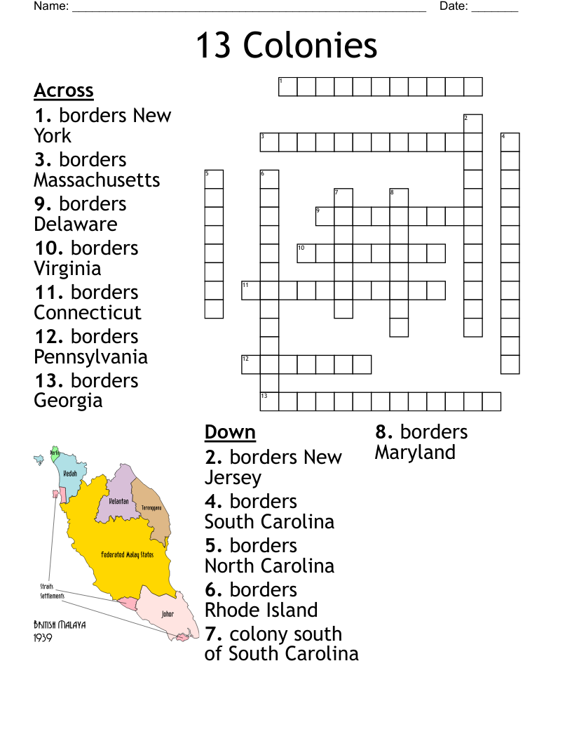 border on crossword clue