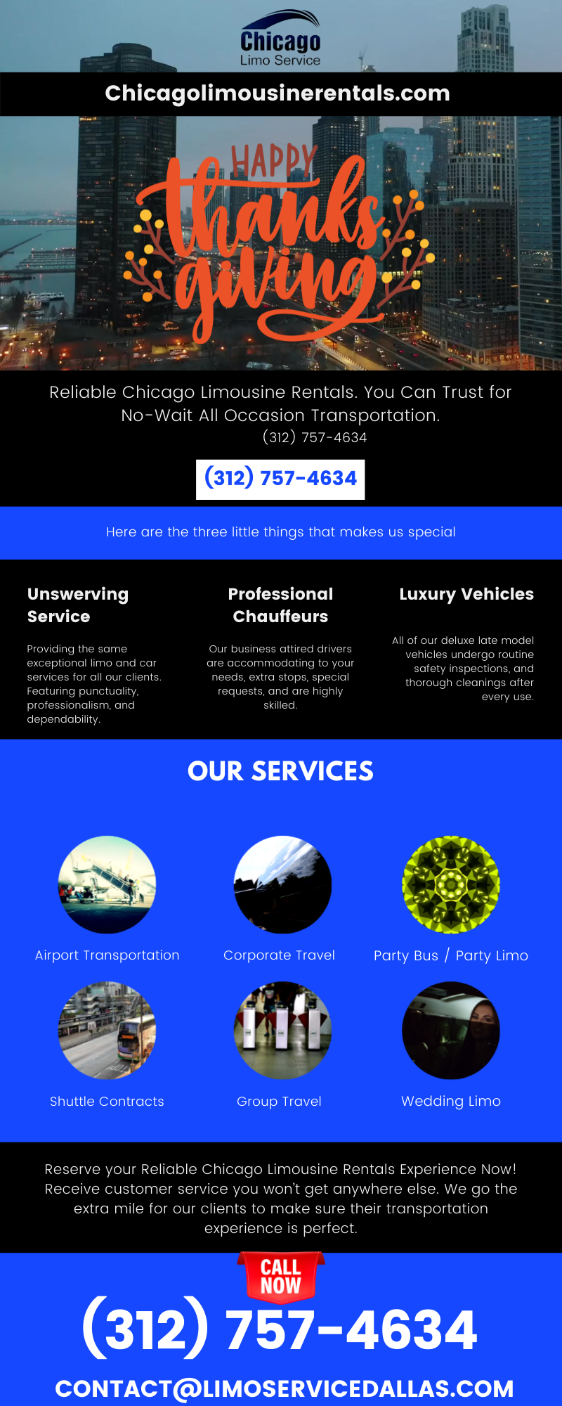 CHICAGO LIMOUSINE RENTAL Blog