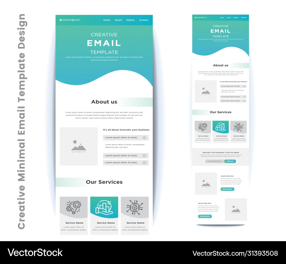 design an email template design an email template