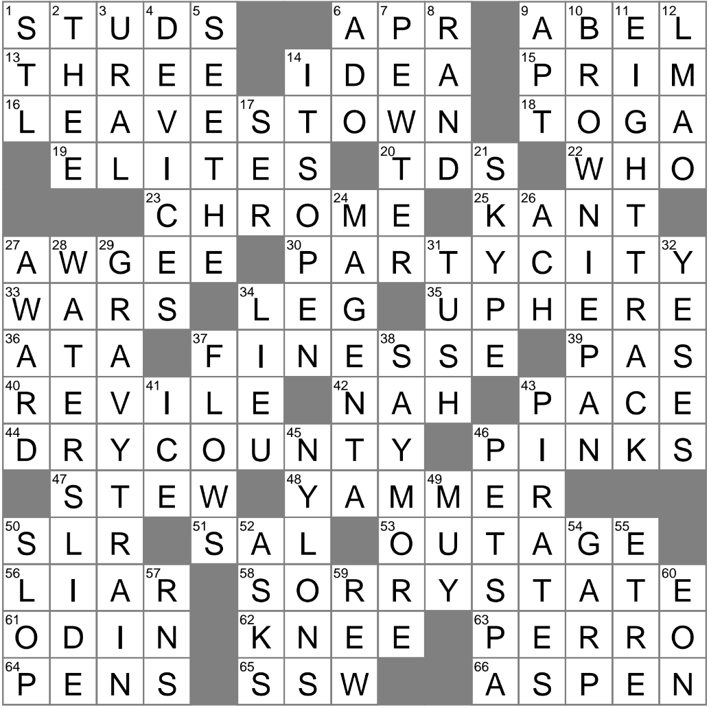 Criticize Harshly Crossword Clue Archives LAXCrossword