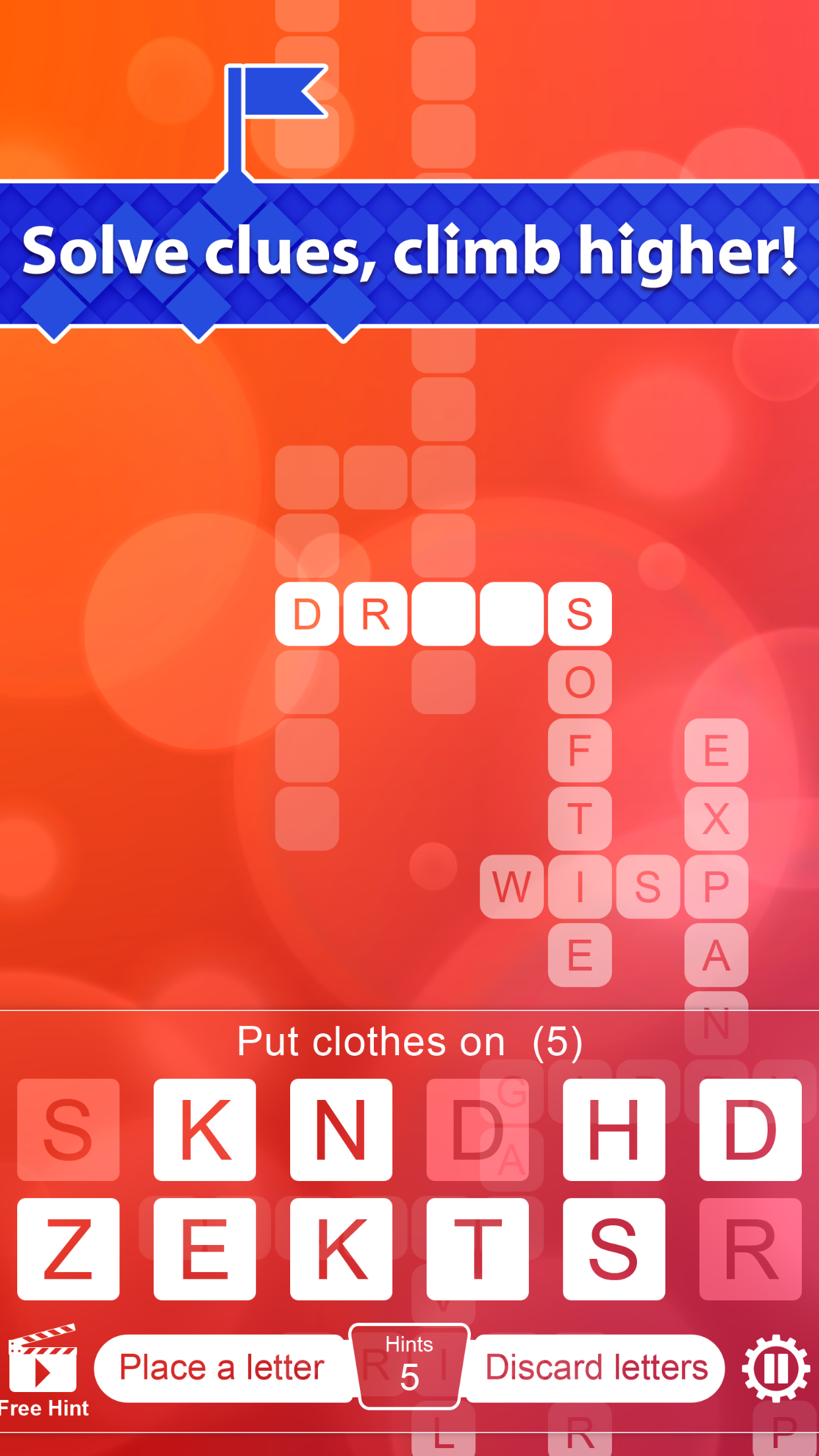 climb crossword clue