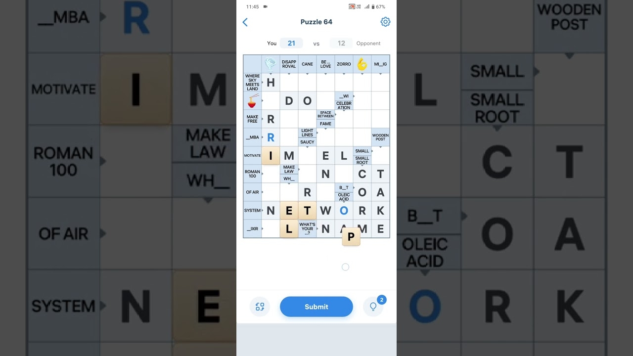 crossword master answers