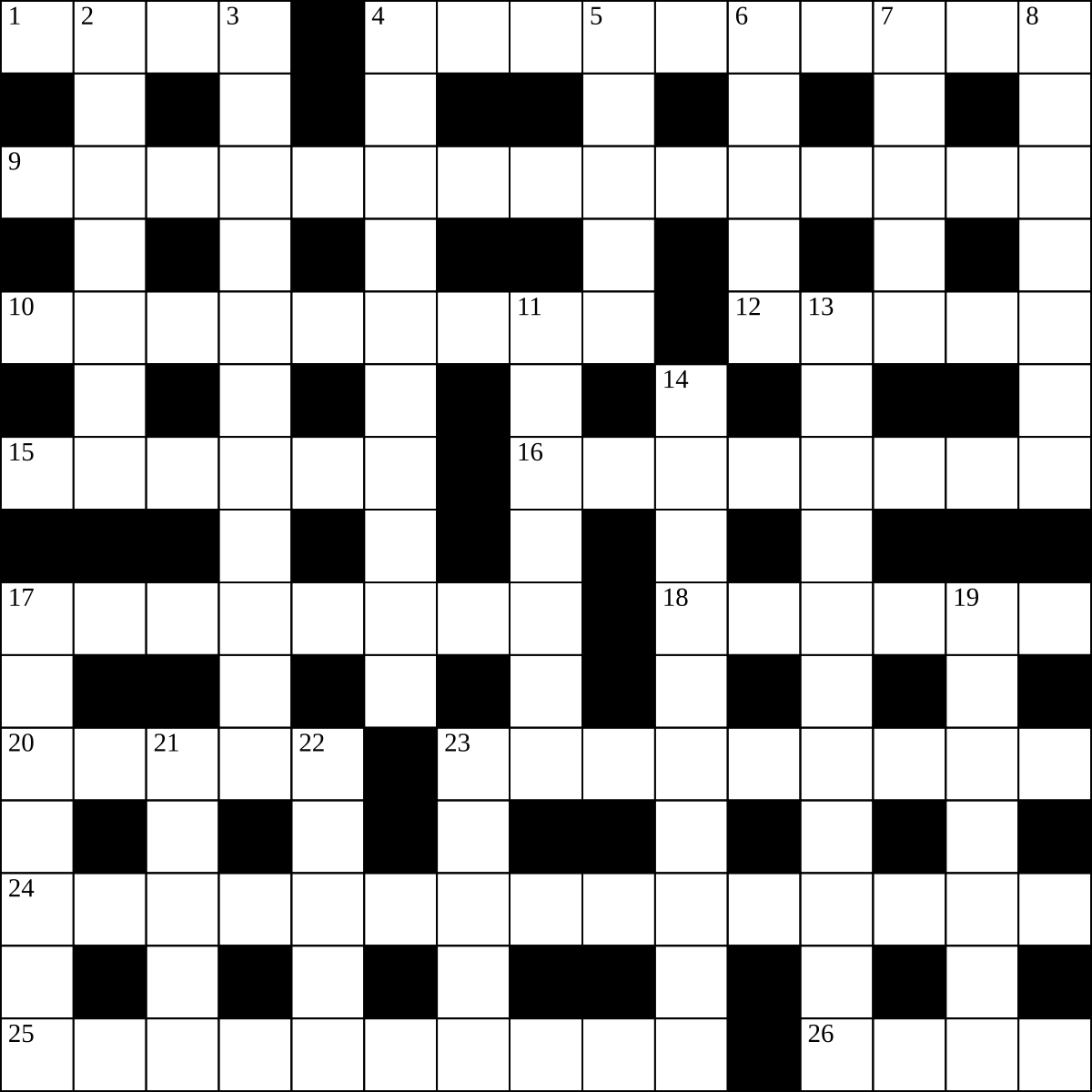 eccentric crossword clue