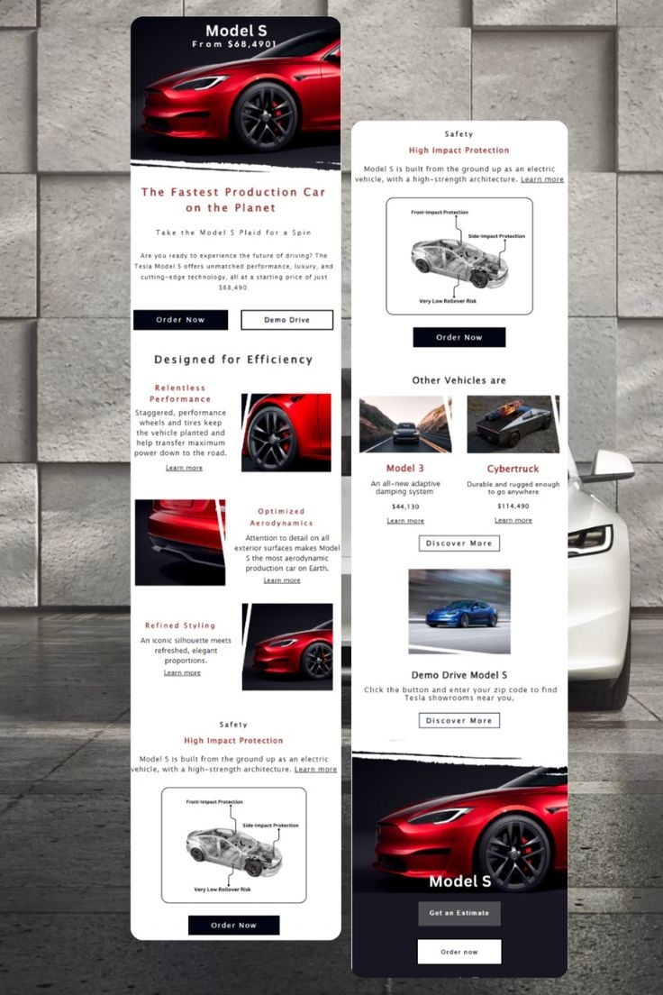 Custom Car Promotional Email Template Design SoheliM 