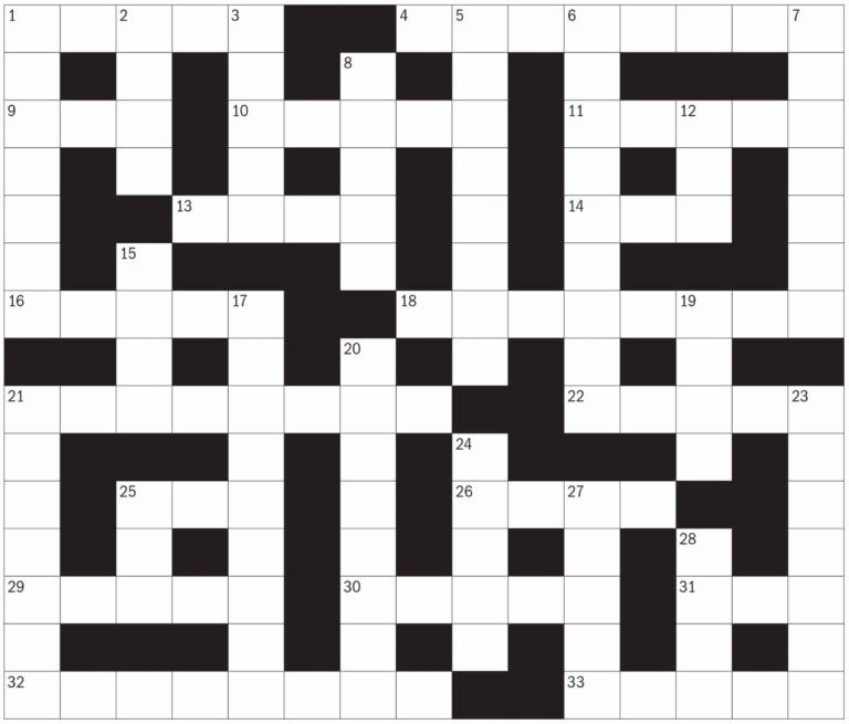 Cyberspace Cryptic Crossword Physics World