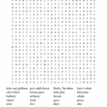 Designer Brands For The Rich Word Search WordMint