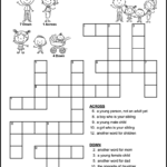 Easy Family Crossword Puzzle Tree Valley Academy