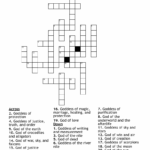 Egyptian Gods And Goddesses Crossword WordMint