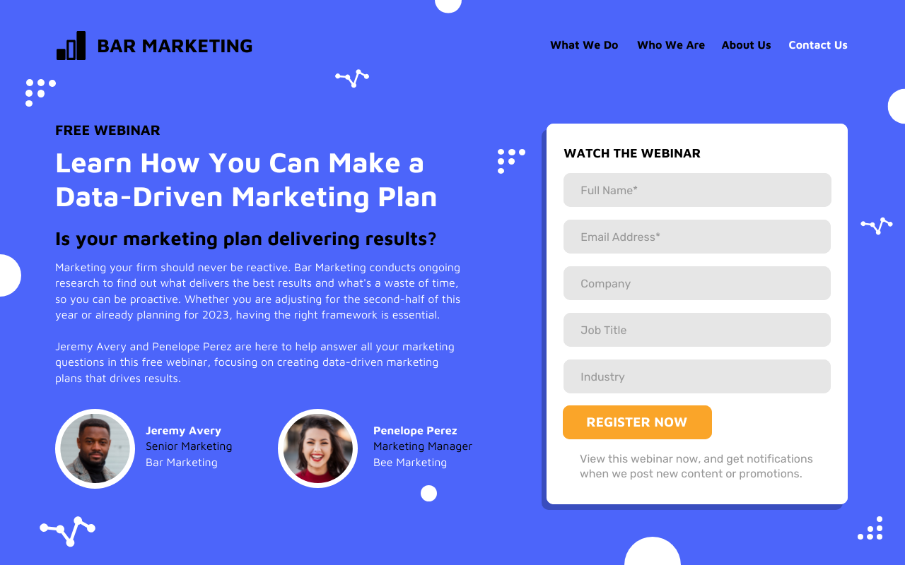 Email Capture Landing Page Wireframe Template Venngage