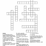 Fashionable Crossword WordMint